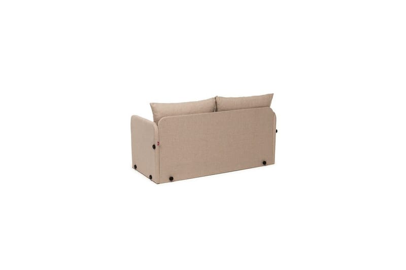 2-sits bäddsoffa Rubby (148 x 70 x 66 cm) Beige - Beige - Möbler - Vardagsrum - Bäddsoffor