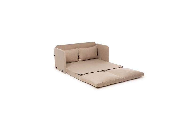 2-sits bäddsoffa Rubby (148 x 70 x 66 cm) Beige - Beige - Möbler - Vardagsrum - Bäddsoffor