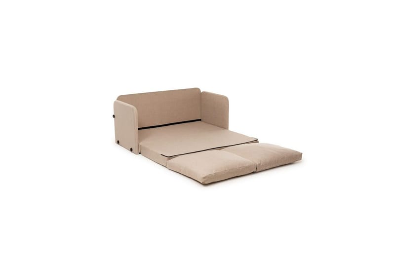2-sits bäddsoffa Rubby (148 x 70 x 66 cm) Beige - Beige - Möbler - Vardagsrum - Bäddsoffor
