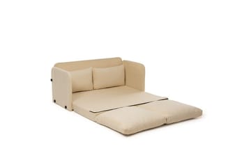 2-sits bäddsoffa Rubby (148 x 70 x 66 cm) Grädde - Grädde - Möbler - Vardagsrum - Bäddsoffor