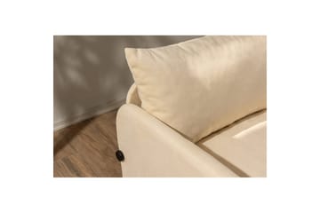 2-sits bäddsoffa Rubby (148 x 70 x 66 cm) Grädde - Grädde - Möbler - Vardagsrum - Bäddsoffor