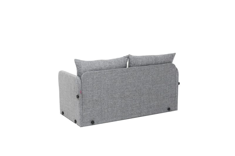 2-sits bäddsoffa Rubby (148 x 70 x 66 cm) Ljusgrå - Ljusgrå - Möbler - Vardagsrum - Bäddsoffor