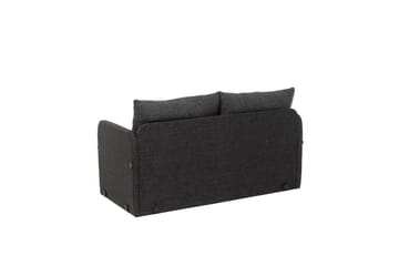 2-sits bäddsoffa Rubby (148 x 70 x 66 cm) Mörkgrå - Mörkgrå - Möbler - Vardagsrum - Bäddsoffor