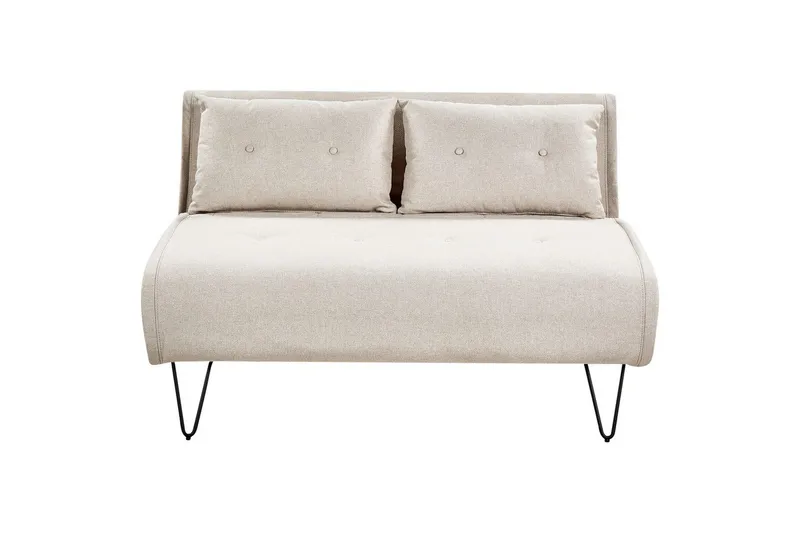 2-sitssoffa Vestfold Beige, svart, Beige