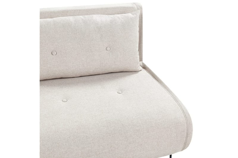 2-sitssoffa Vestfold Beige, svart - Beige - Möbler - Vardagsrum - Bäddsoffor