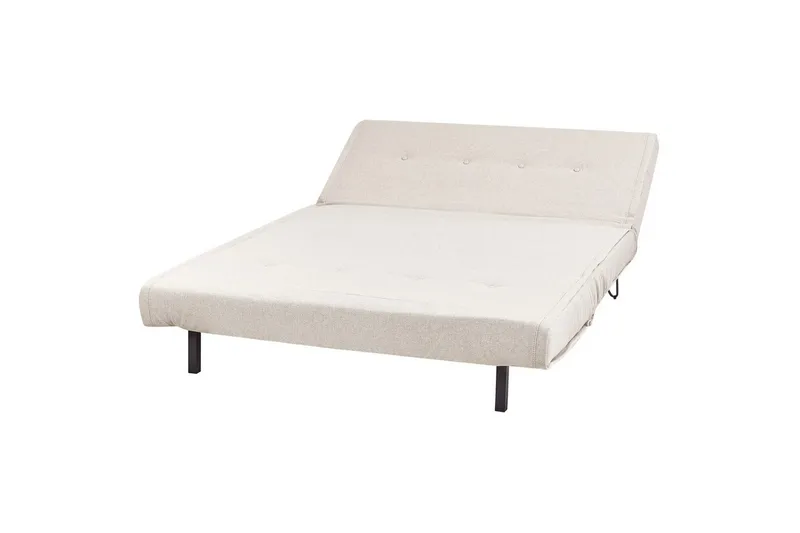 2-sitssoffa Vestfold Beige, svart - Beige - Möbler - Vardagsrum - Bäddsoffor