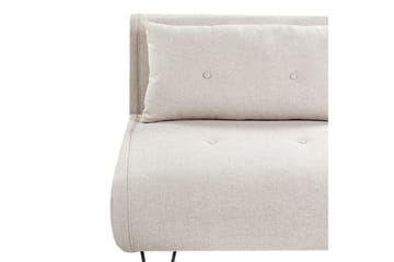 2-sitssoffa Vestfold Beige, svart - Beige - Möbler - Vardagsrum - Bäddsoffor