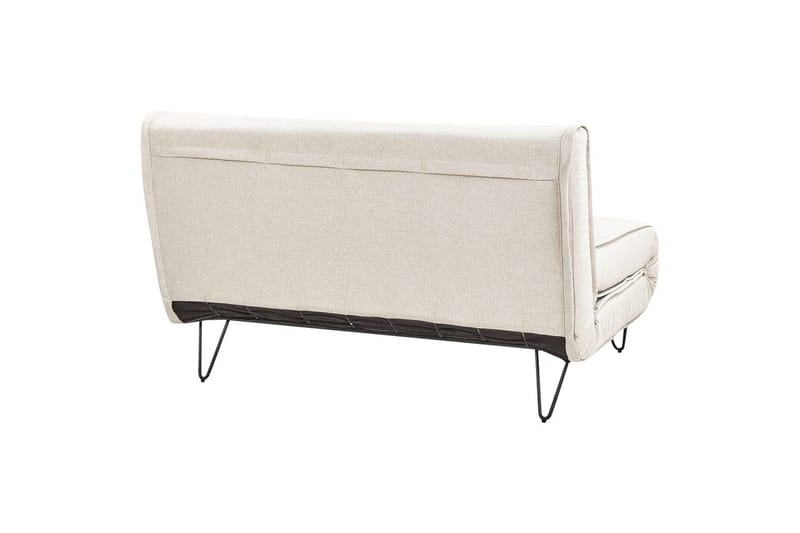 2-sitssoffa Vestfold Beige, svart - Beige - Möbler - Vardagsrum - Bäddsoffor