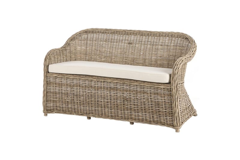 2.5-sitssoffa med fotpall Susua - Möbler - Vardagsrum - Soffgrupper