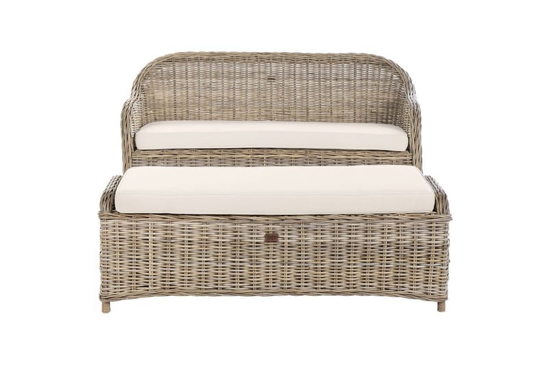 2.5-sitssoffa med fotpall Susua - Möbler - Vardagsrum - Soffgrupper