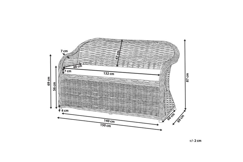 2.5-sitssoffa Susua - Möbler - Vardagsrum - Soffgrupper