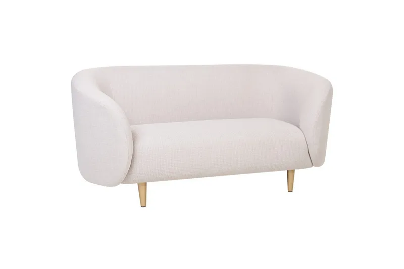 3-sits Soffgrupp Loen Beige/guld - Beige/guld - Möbler - Vardagsrum - Soffgrupper