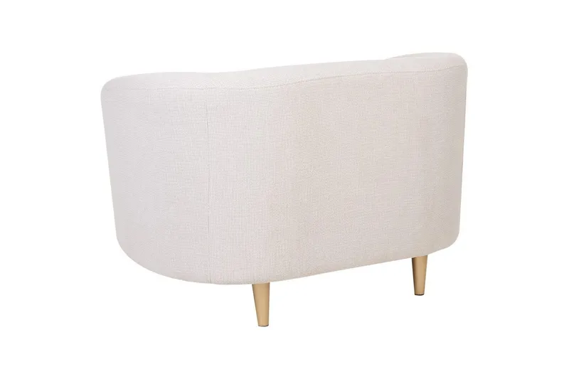 3-sits Soffgrupp Loen Beige/guld - Beige/guld - Möbler - Vardagsrum - Soffgrupper