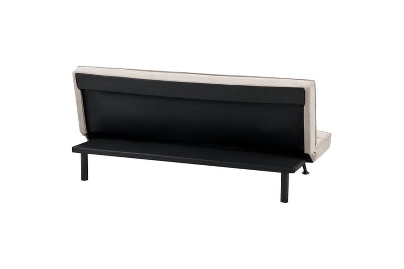 3-sitssoffa Hasle Beige, svart - Beige, svart - Möbler - Vardagsrum - Bäddsoffor