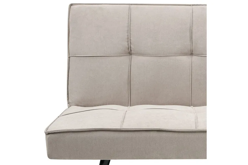 3-sitssoffa Hasle Beige, svart - Beige, svart - Möbler - Vardagsrum - Bäddsoffor