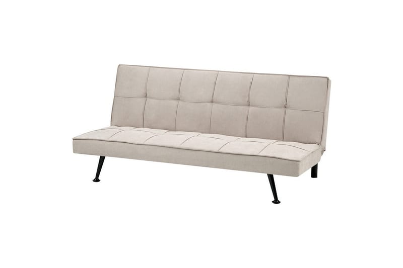 3-sitssoffa Hasle Beige, svart - Beige, svart - Möbler - Vardagsrum - Bäddsoffor