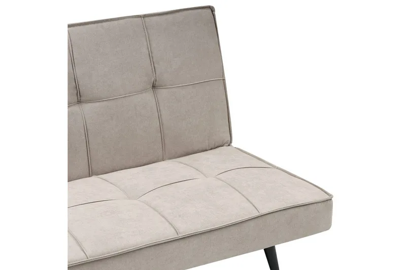 3-sitssoffa Hasle Beige, svart - Beige, svart - Möbler - Vardagsrum - Bäddsoffor