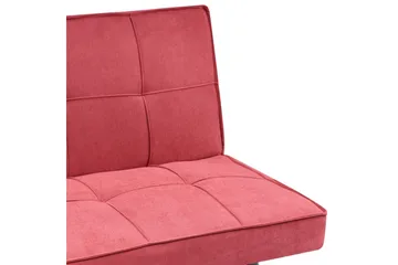 3-sitssoffa Hasle Röd, Svart - Rosa - Möbler - Vardagsrum - Bäddsoffor