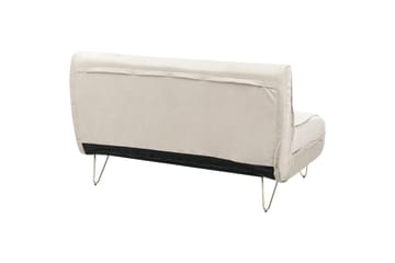 3-sitssoffa Vestfold Beige, guld - Beige, guld - Möbler - Vardagsrum - Bäddsoffor