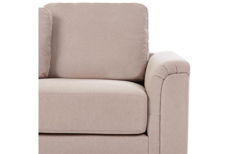 4-sitssoffa Kohlo Taupe/svart, Högervänd - Taupe/svart, Högervänd - Möbler - Vardagsrum - Soffgrupper