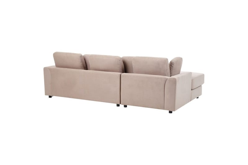 4-sitssoffa Kohlo Taupe/svart, Högervänd - Taupe/svart, Högervänd - Möbler - Vardagsrum - Soffgrupper