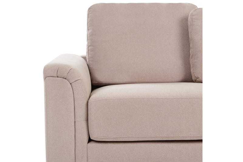 4-sitssoffa Kohlo Taupe/svart, Vänstervänd - Beige - Möbler - Vardagsrum - Soffgrupper