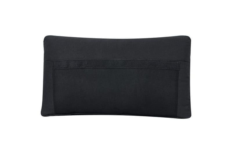 5-sits Hörnsoffa med fotpall Unstad Svart, Högervänd, Polyester - Svart, Högervänd, Polyester - Möbler - Vardagsrum - Soffor - Modulsoffor - Komplett modulsoffa