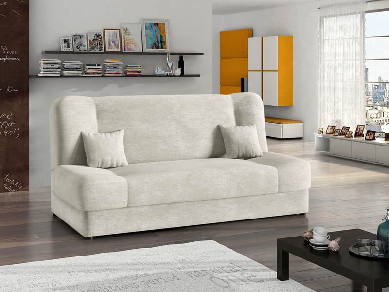 Abron 3-sits Bäddsoffa med förvaring - beige - Möbler - Vardagsrum - Bäddsoffor