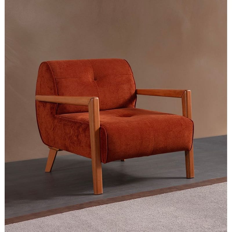 Adesis Fåtölj - Orange - Möbler - Vardagsrum - Fåtöljer