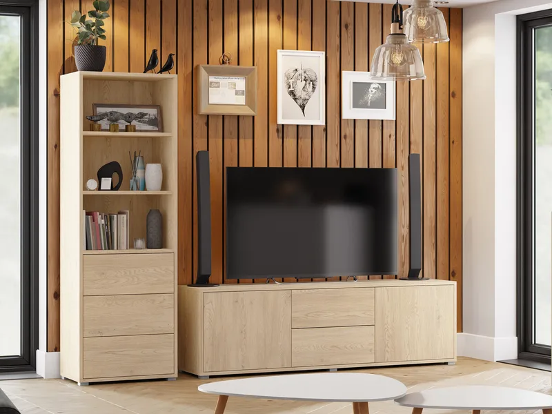 Agawal Möbelset För Vardagsrum - Brun - Möbler - Vardagsrum - Möbelset för vardagsrum