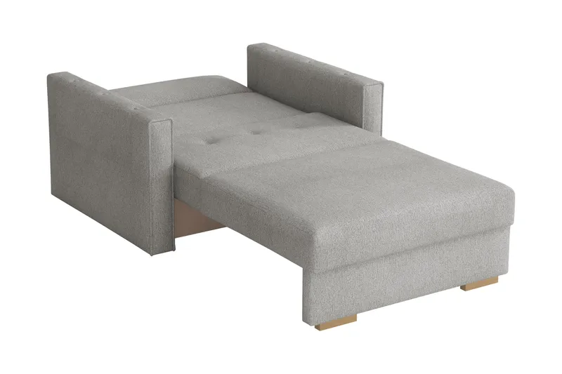 Ajiz Bäddsoffa 2-sits i Bouclé - Beige - Möbler - Vardagsrum - Bäddsoffor