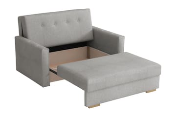 Ajiz Bäddsoffa 2-sits i Bouclé - Grå - Möbler - Vardagsrum - Bäddsoffor