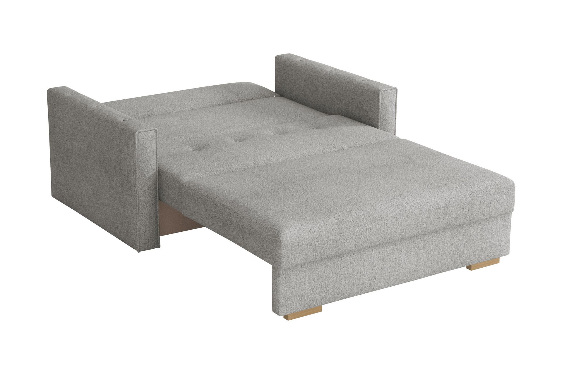 Ajiz Bäddsoffa 2-sits i Bouclé - Grå - Möbler - Vardagsrum - Bäddsoffor