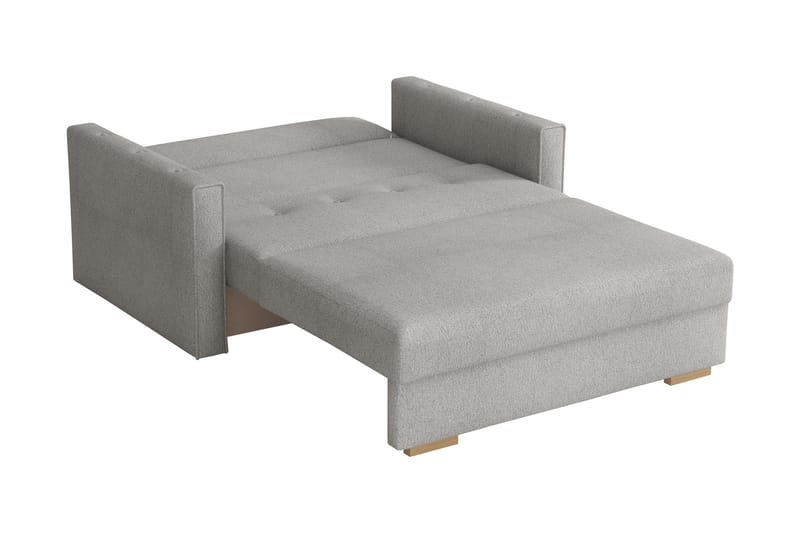 Ajiz Bäddsoffa 2-sits i Bouclé - Vit - Möbler - Vardagsrum - Bäddsoffor
