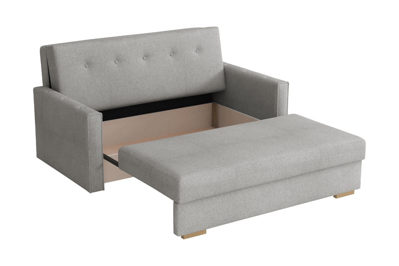 Ajiz Bäddsoffa 3-sits i Bouclé - Grå - Möbler - Vardagsrum - Bäddsoffor