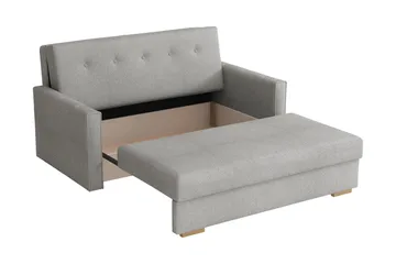 Ajiz Bäddsoffa 3-sits i Bouclé - Rosa - Möbler - Vardagsrum - Bäddsoffor