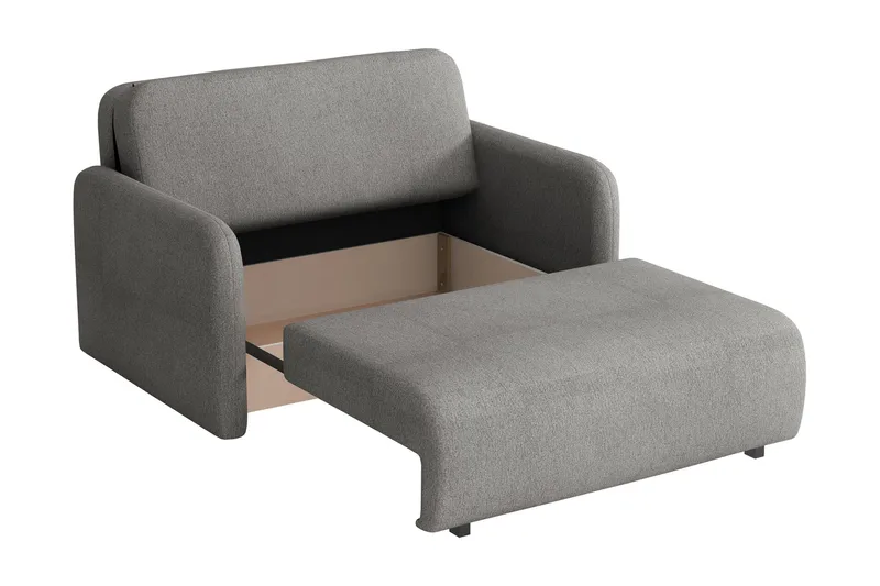 Ajmeri Bäddsoffa 2-sits - Grå - Möbler - Vardagsrum - Bäddsoffor