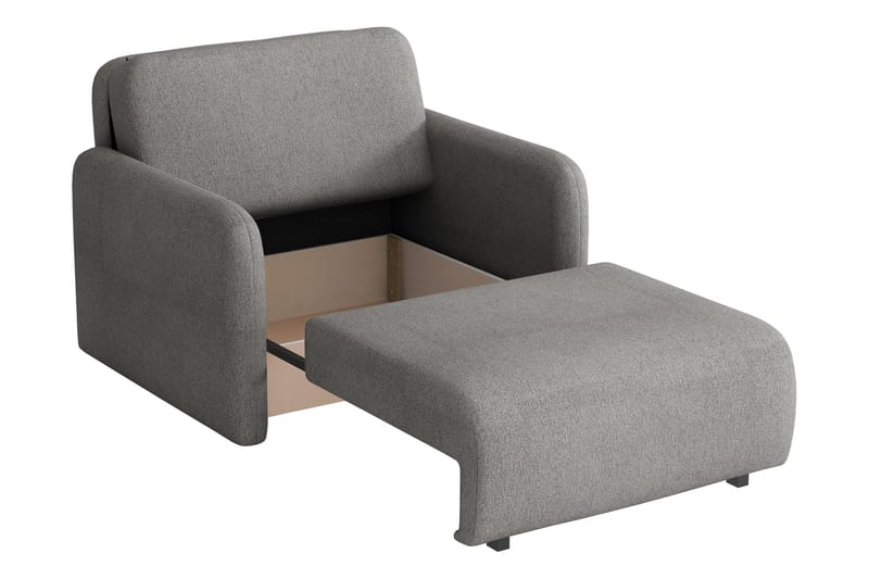 Ajmeri Bäddsoffa 2-sits i Bouclé - Beige - Möbler - Vardagsrum - Bäddsoffor