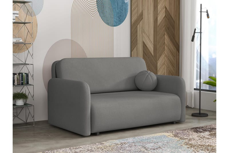 Ajmeri Bäddsoffa 3-sits, Grå