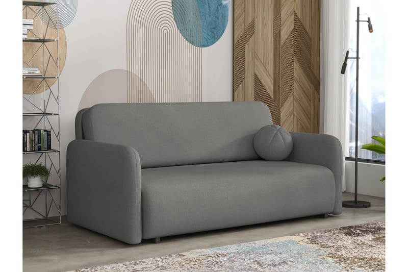 Ajmeri Bäddsoffa 3-sits - Grå - Möbler - Vardagsrum - Bäddsoffor