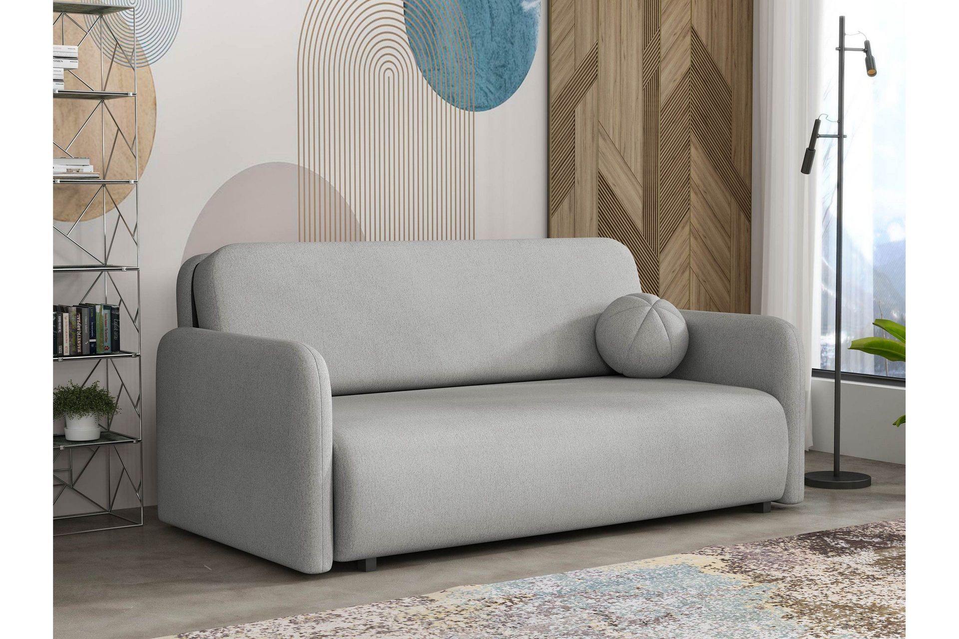 Ajmeri B&auml;ddsoffa 3-sits - Gr&aring;