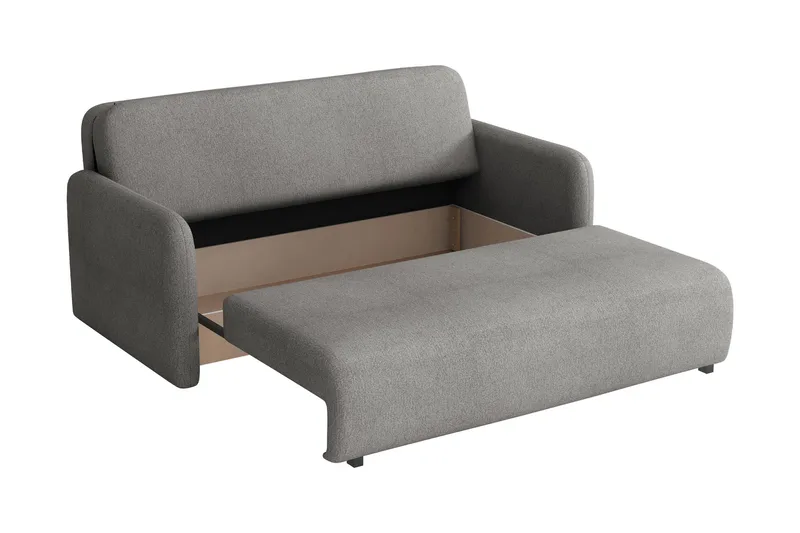 Ajmeri Bäddsoffa 3-sits i Bouclé - Beige - Möbler - Vardagsrum - Bäddsoffor