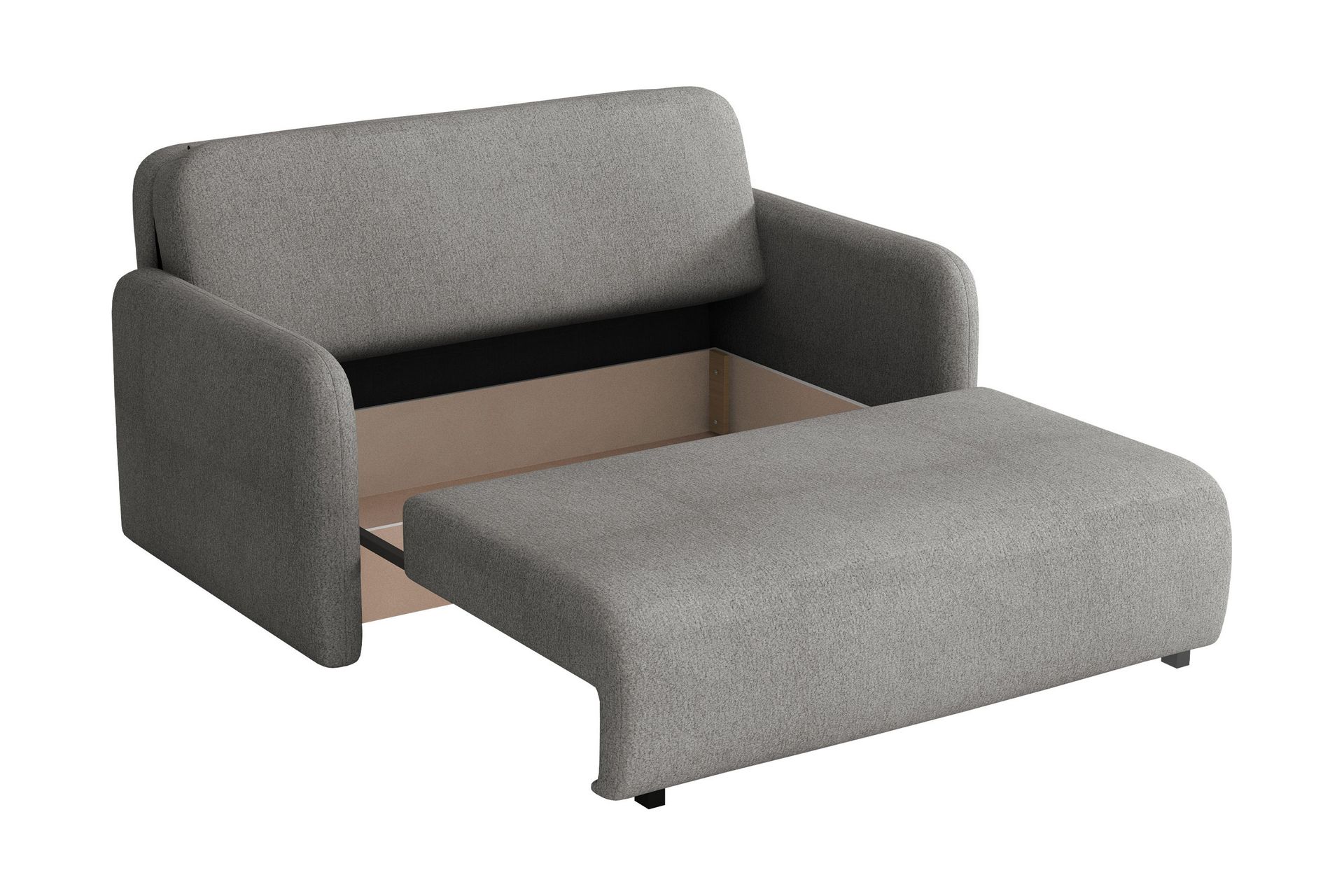 Ajmeri Bäddsoffa 3-sits i Bouclé - Rosa - Möbler - Vardagsrum - Bäddsoffor