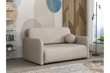 Ajmeri Bäddsoffa 3-sits i Plysch