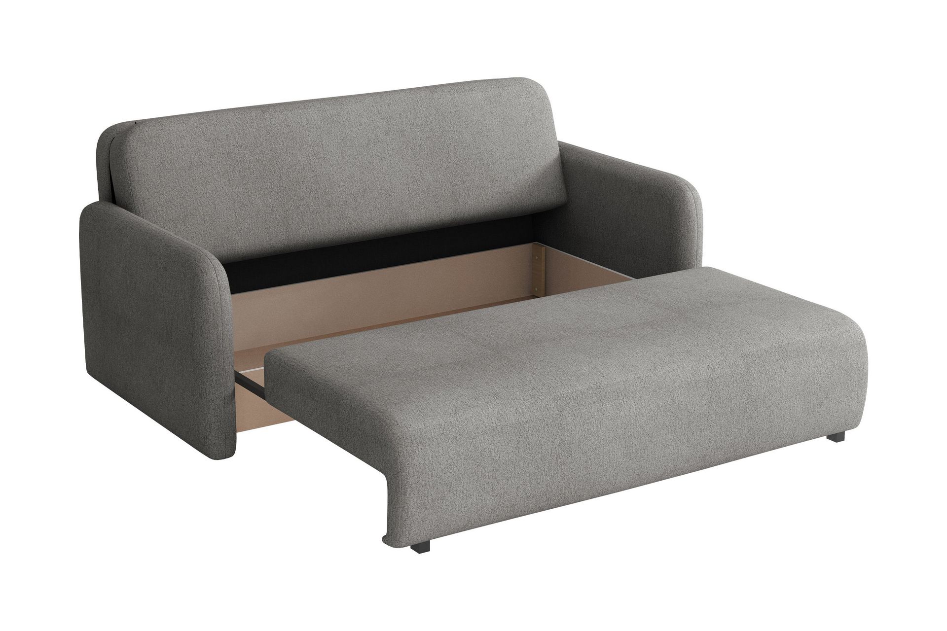 Ajmeri Bäddsoffa 3-sits i Plysch - Gul - Möbler - Vardagsrum - Bäddsoffor