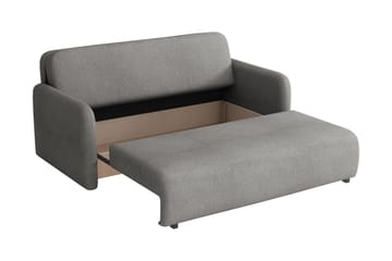 Ajmeri Bäddsoffa 3-sits i Plysch - Gul - Möbler - Vardagsrum - Bäddsoffor