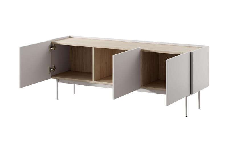 Akansh Möbelset För Vardagsrum - Beige - Möbler - Vardagsrum - Möbelset för vardagsrum