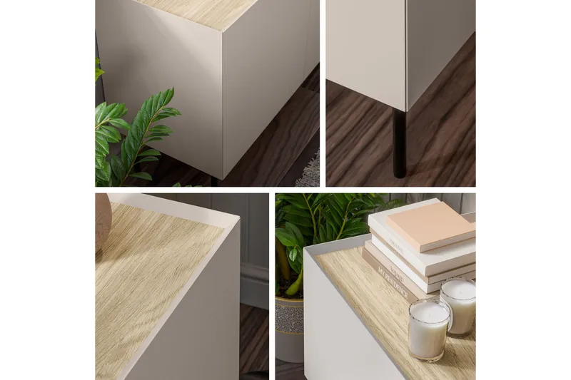 Akie Möbelset För Vardagsrum - Grön - Möbler - Vardagsrum - Möbelset för vardagsrum