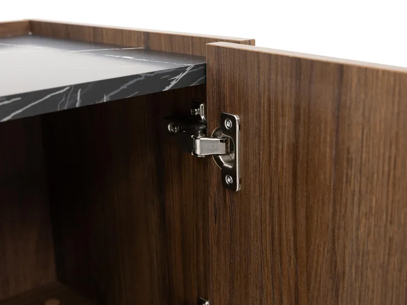 Akihito Möbelset För Vardagsrum - Brun - Möbler - Vardagsrum - Möbelset för vardagsrum