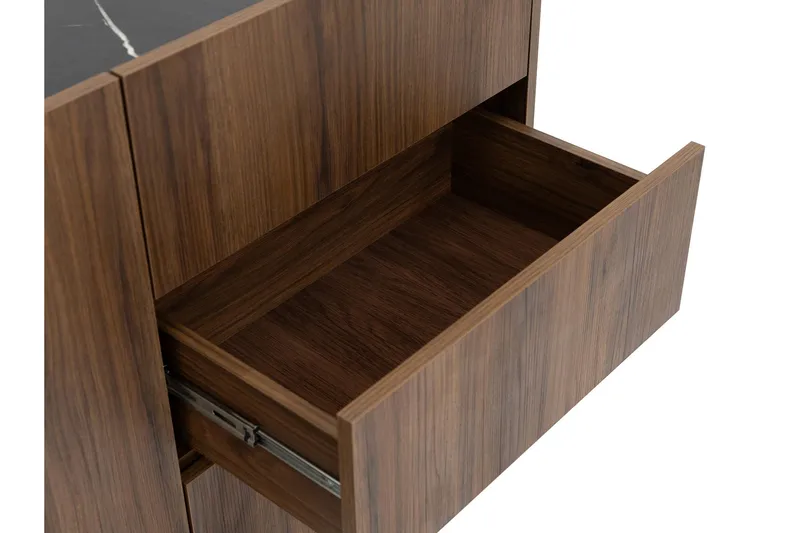 Akihito Möbelset För Vardagsrum - Brun - Möbler - Vardagsrum - Möbelset för vardagsrum